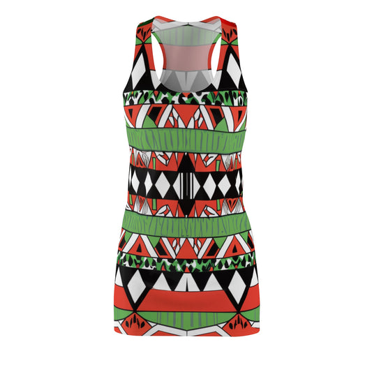 Women's Cut & Sew Racerback Dress - Kipipiri Design