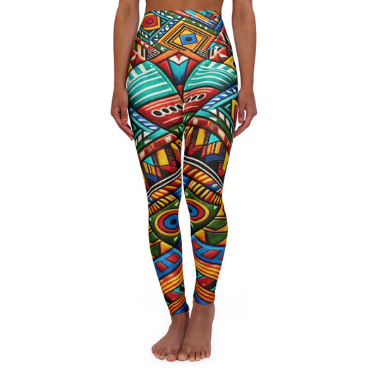 High Waisted Leggings - Zalaleia Design