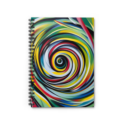 Spiral Notebook - Ruled Line - Afro Spiral