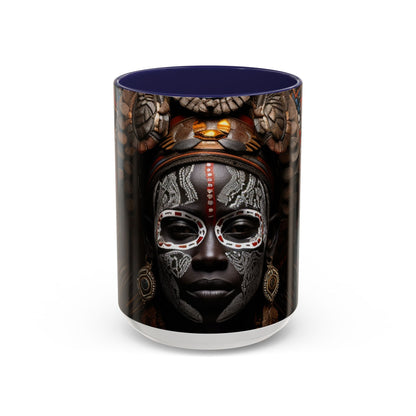 Accent Coffee Mug, 11oz - Crown of Heritage Design