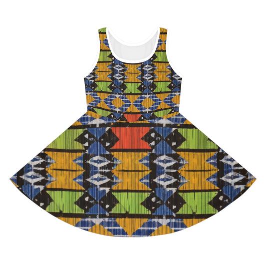 Girls' Sleeveless Sundress - Digya Design