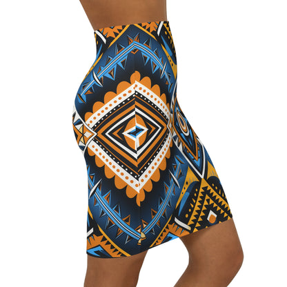 Women's Mini Skirt - Cubango Courage Design