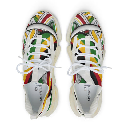 Mesh Sneakers - Zambezi Collage Design