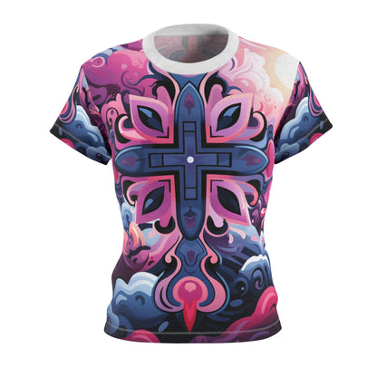 Women's Cut & Sew Tee (AOP) - Future Hope Design