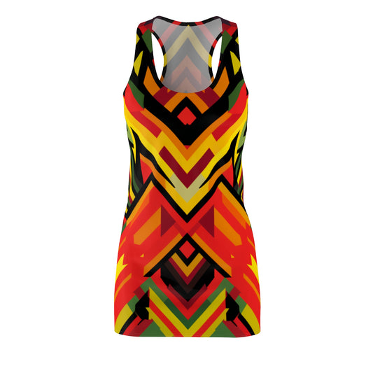 Women's Cut & Sew Racerback Dress - Umoja Design 