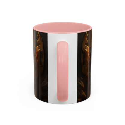 Accent Coffee Mug, 11oz - Lion of Majesty Design