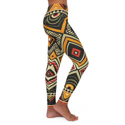 Women's Spandex Leggings - Matobo Design