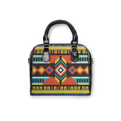 Shoulder Handbag - Eternal Flame Design