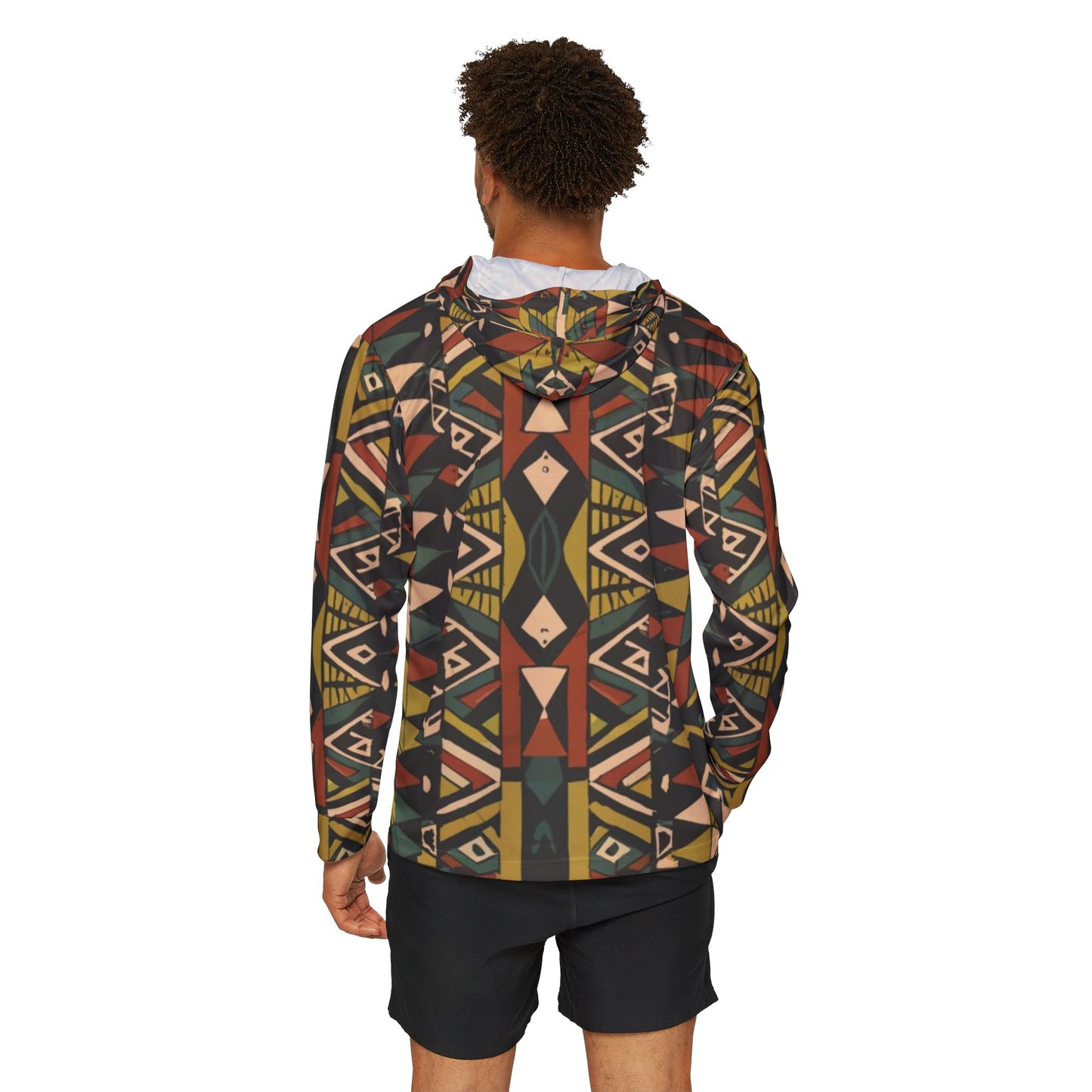 Men's Sports Warmup Hoodie - Mwanga Design