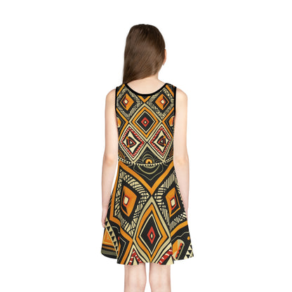 Girls' Sleeveless Sundress - Ubangi Design