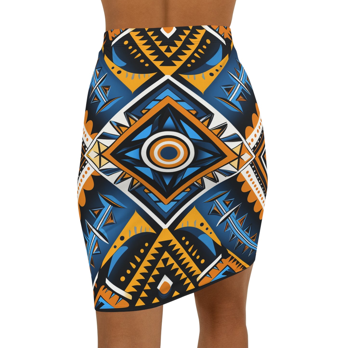 Women's Mini Skirt - Cubango Courage Design