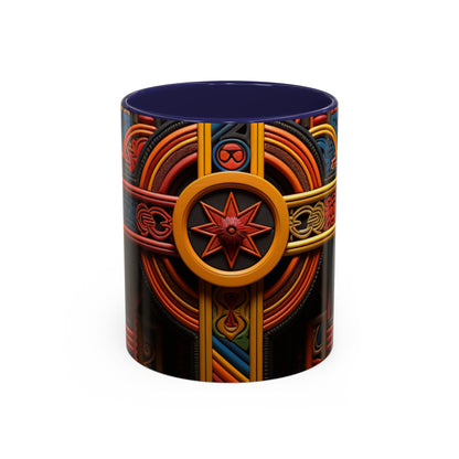 Accent Coffee Mug, 11oz - Crossroads of Unity Design