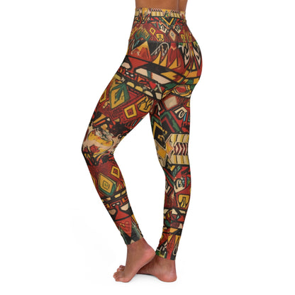 High Waisted Leggings - Rebirth Flow Design