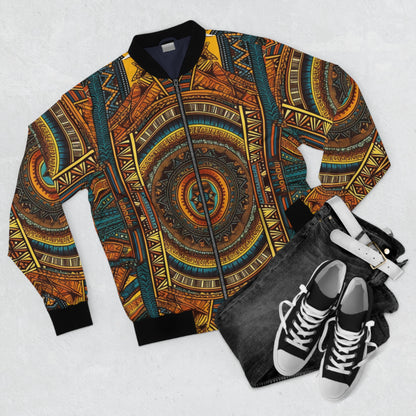 Men's Bomber Jacket - Divine Patterns Design