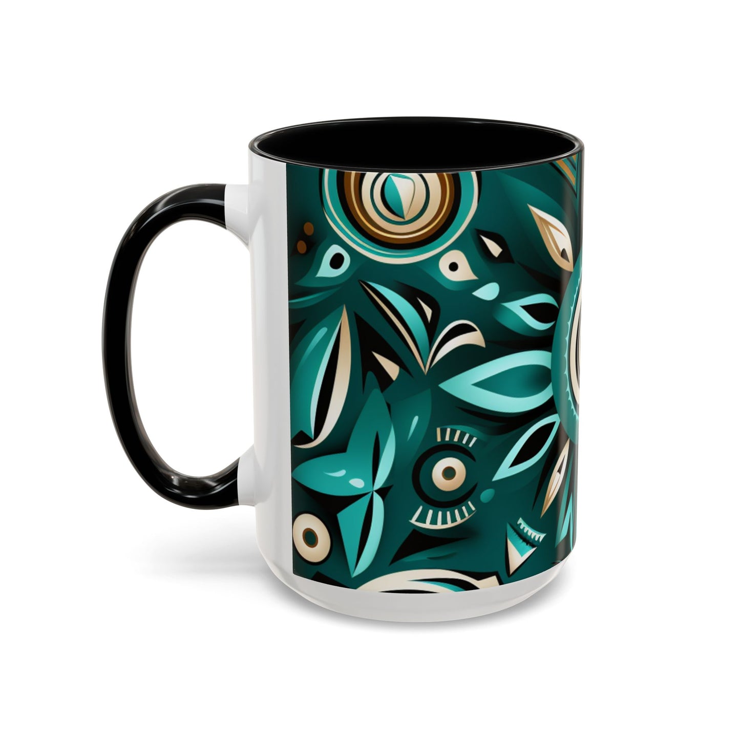 Accent Coffee Mug, 11oz - Flourishing Spirit Design