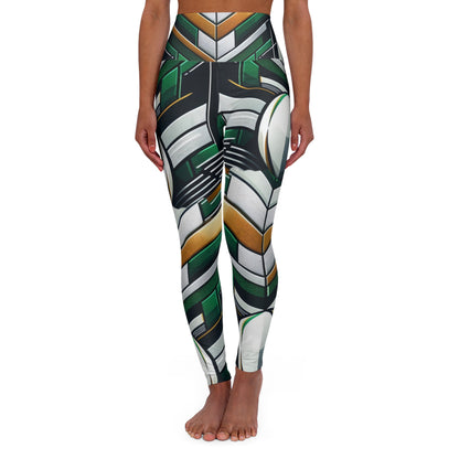 High Waisted Leggings - Ama Champions Design