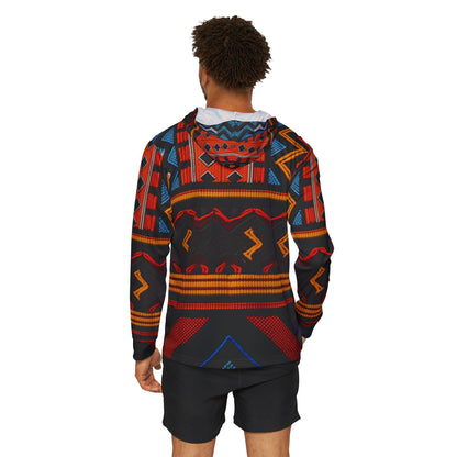 Men's Sports Warmup Hoodie - Swahili Design