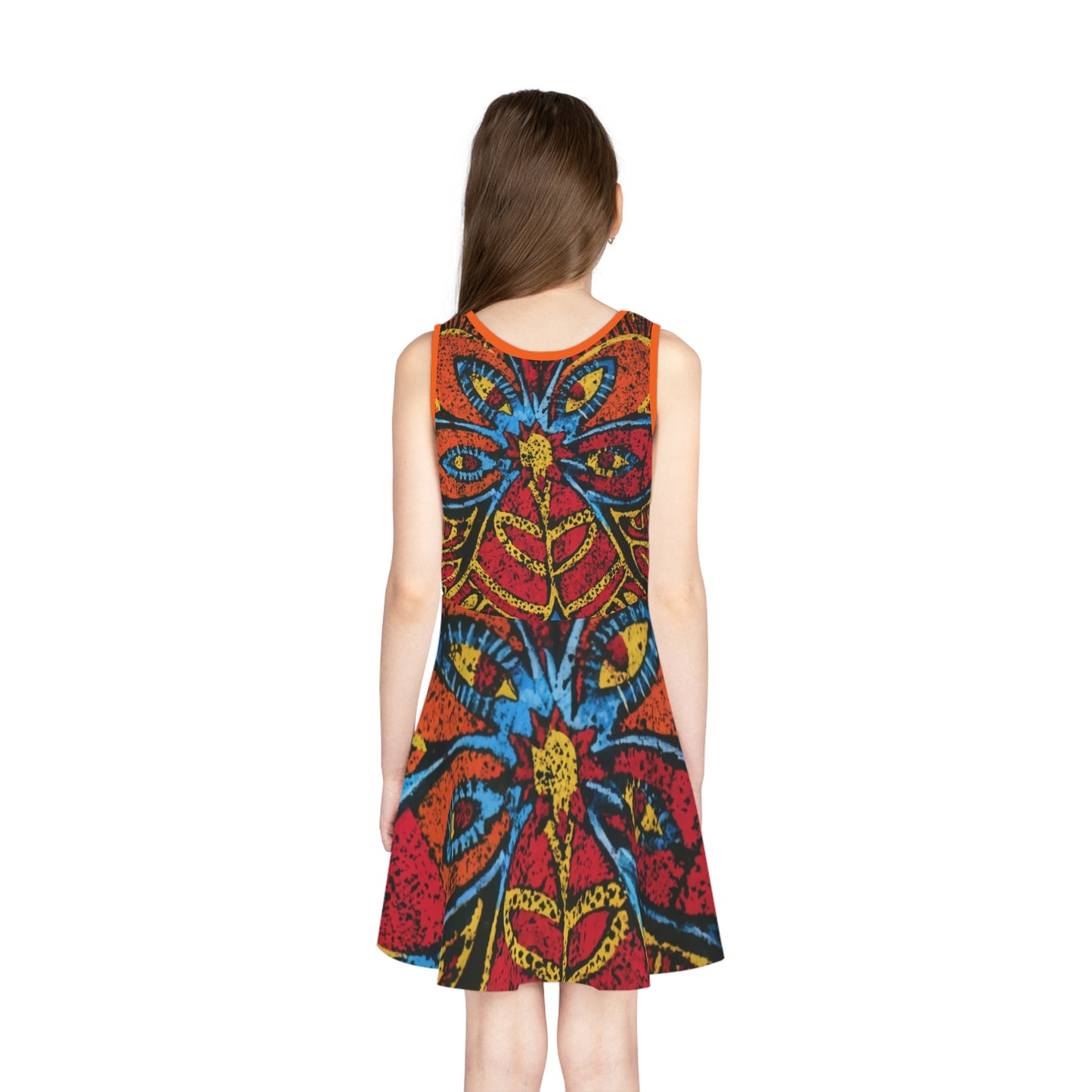 Girls' Sleeveless Sundress - Light of Nations Design