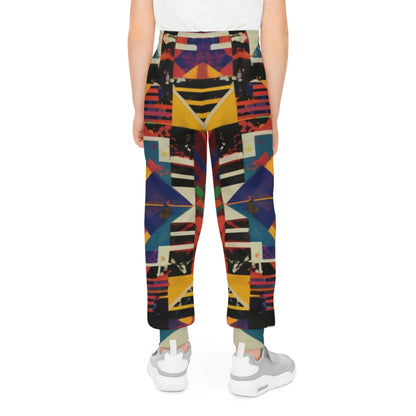 Unisex Youth Joggers - Vivid Patterns Design