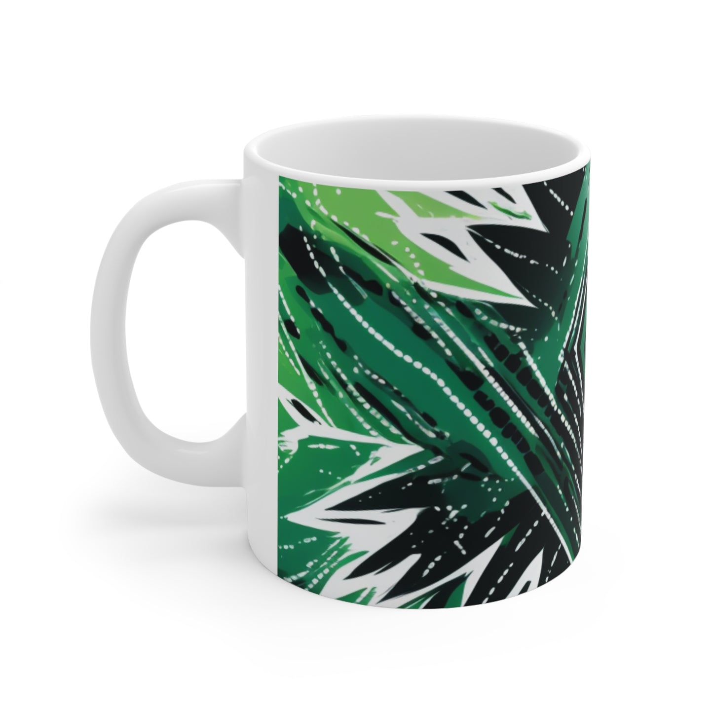 Ceramic Mug 11oz - Naija Tye Dye Design