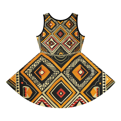 Girls' Sleeveless Sundress - Ubangi Design