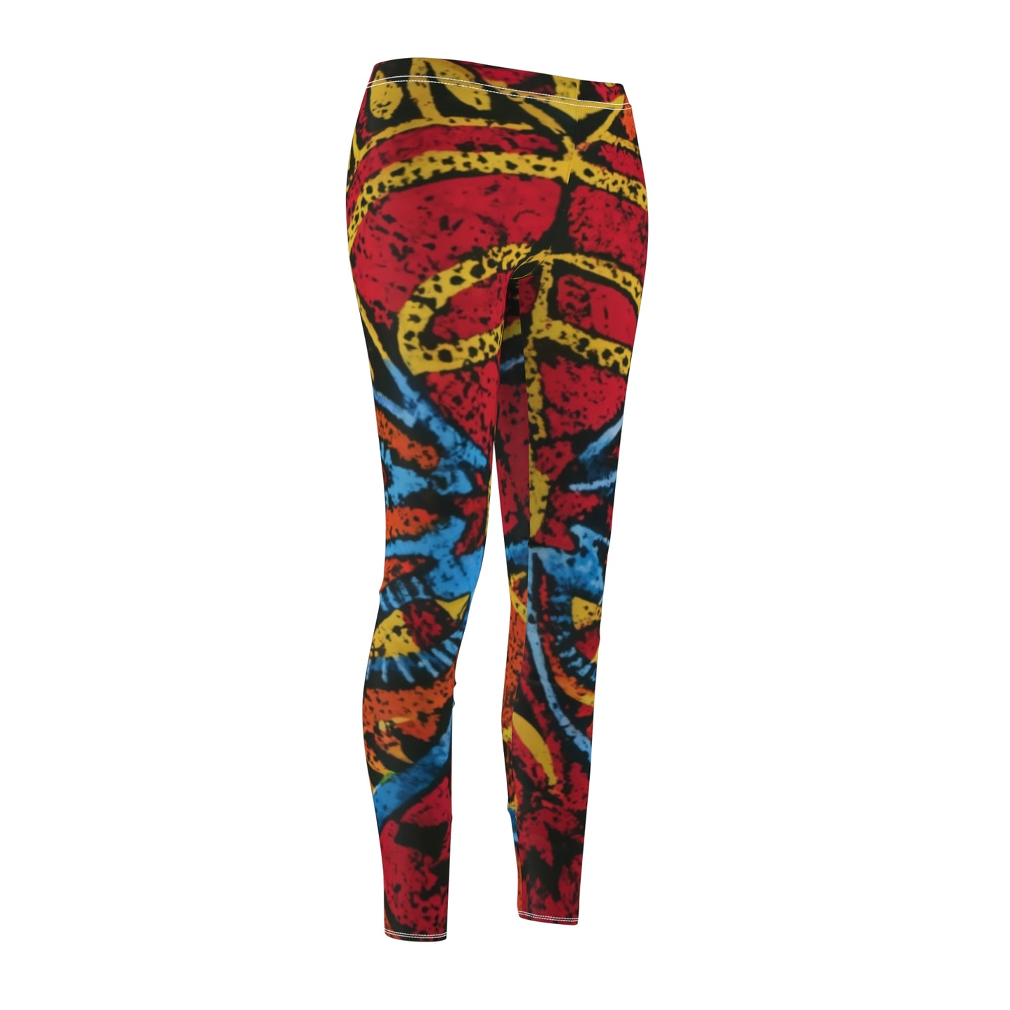 Women's Cut & Sew Casual Leggings - Fruitful Spirit Design