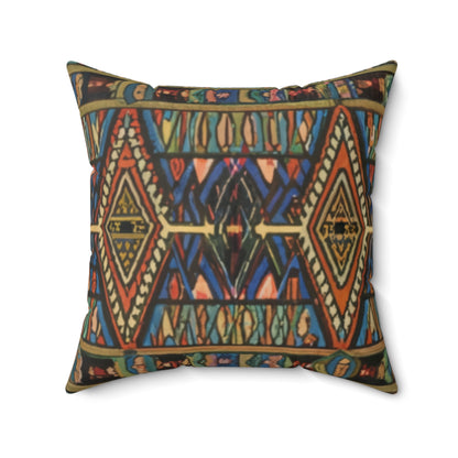 Spun Polyester Square Pillow - Radiance of Creation Design