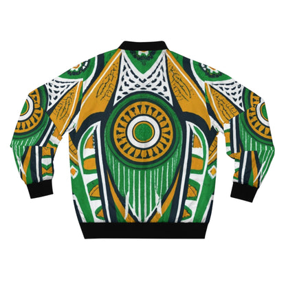 Men's Bomber Jacket (AOP) - Sankofa Dreamscape Design