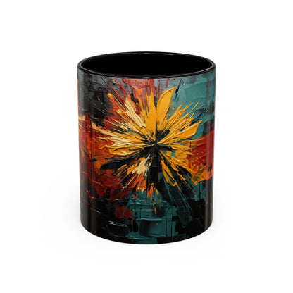 Colorful Mugs, 11oz - Afro Splash Design