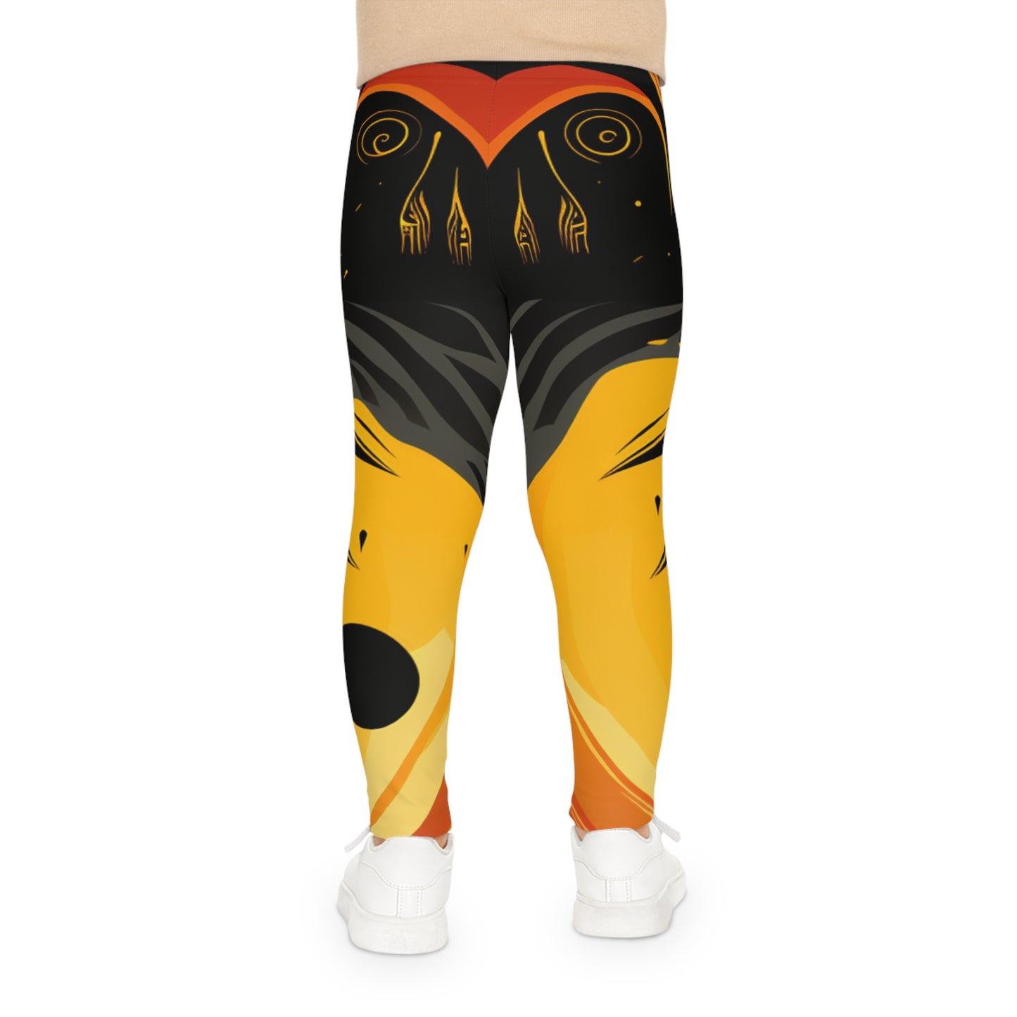 Kids Leggings - Burning Faith Design