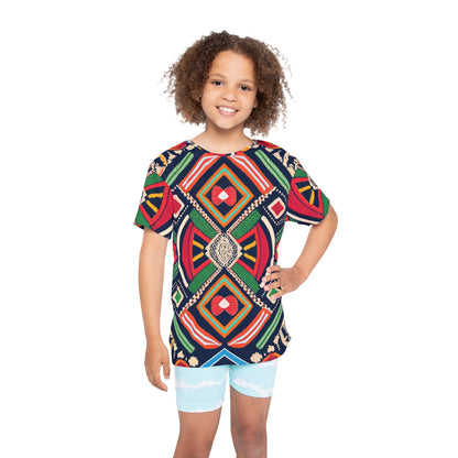 Kids Sports Jersey - Heritage Weave Design