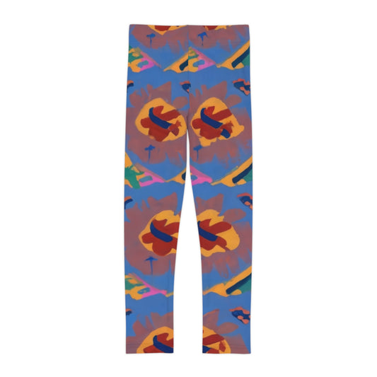 Kids Leggings - Floral Grace Design