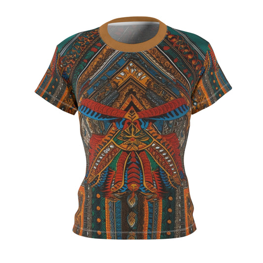 Women's Cut & Sew T-shirt - Harmony Flight Design