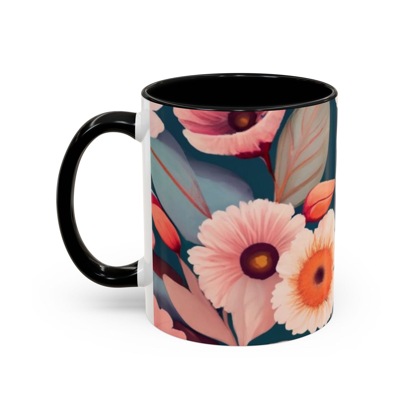 Accent Coffee Mug, 11oz - Hope flowers