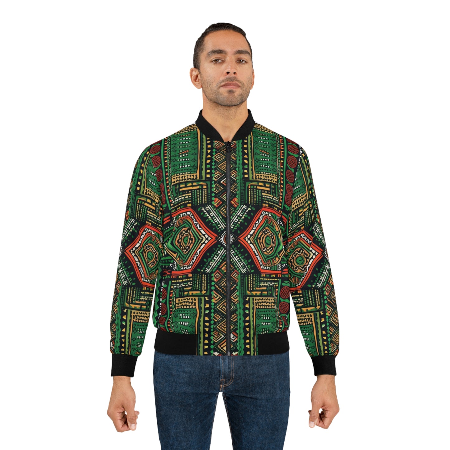 Men's Bomber Jacket - Abundant Grace Design