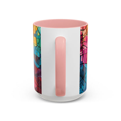 Accent Coffee Mug, 11oz - Radiant Redemption Design