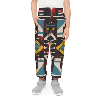 Unisex Youth Joggers - Covenant Pattern Design