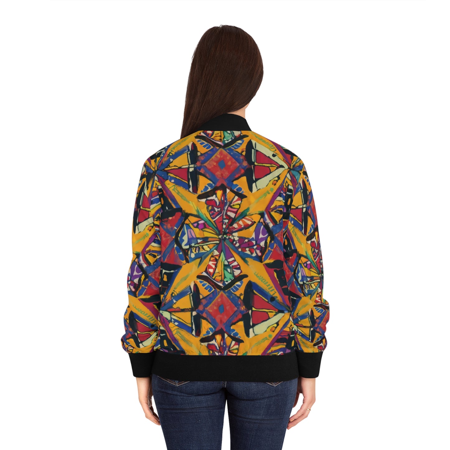 Women's Bomber Jacket - Unshakable Hope Design