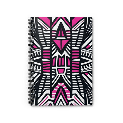 Spiral Notebook Ruled Line - Nkumbu Design