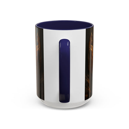 Accent Coffee Mug, 11oz - Lion of Majesty Design