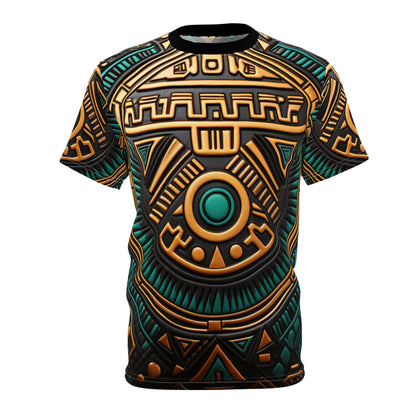 Unisex Cut & Sew Tee - Naija Crest Design