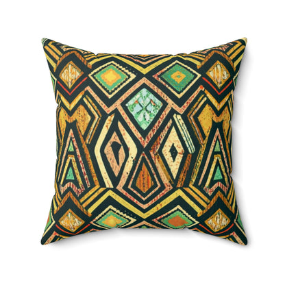 Spun Polyester Square Pillow