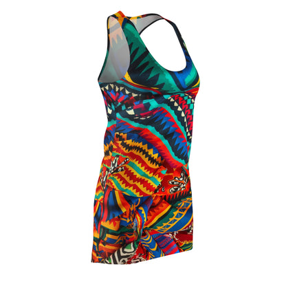 Women's Cut & Sew Racerback Dress (AOP) - Akamba Promise Design