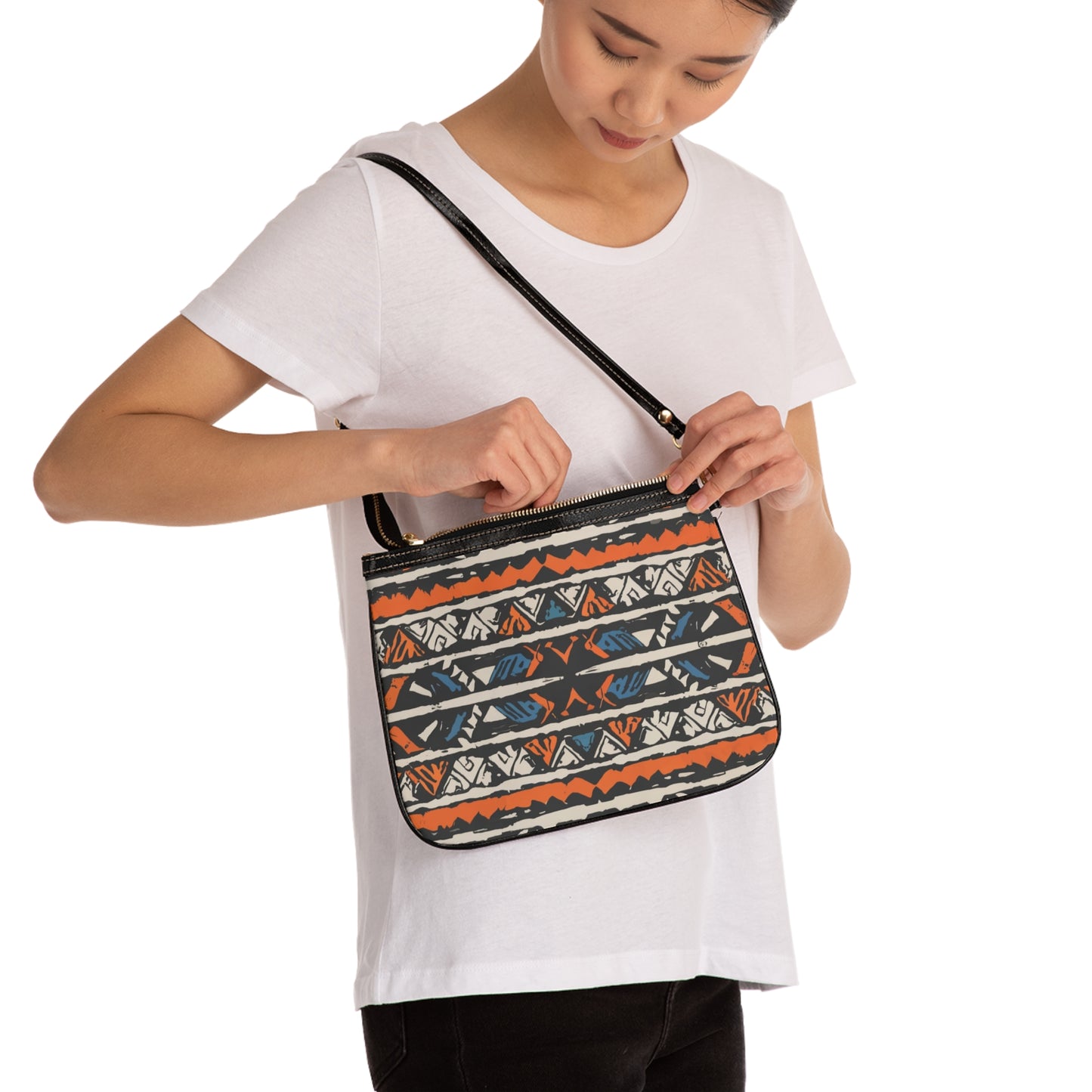 Small Shoulder Bag - Kindred Kaleidoscope Design