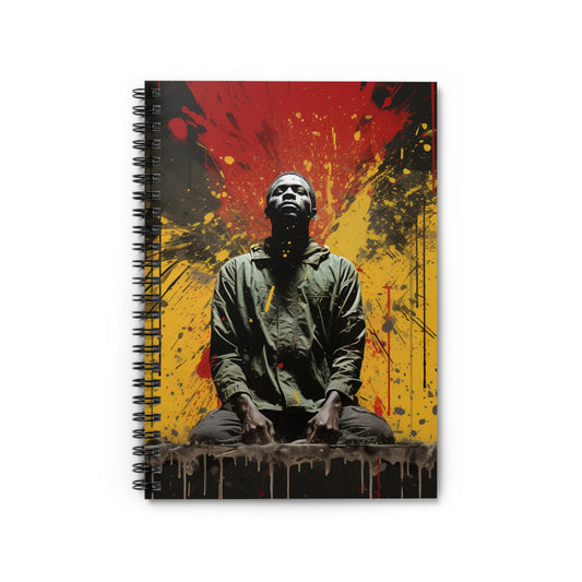 Spiral Notebook - Ruled Line - Prayer For Africa