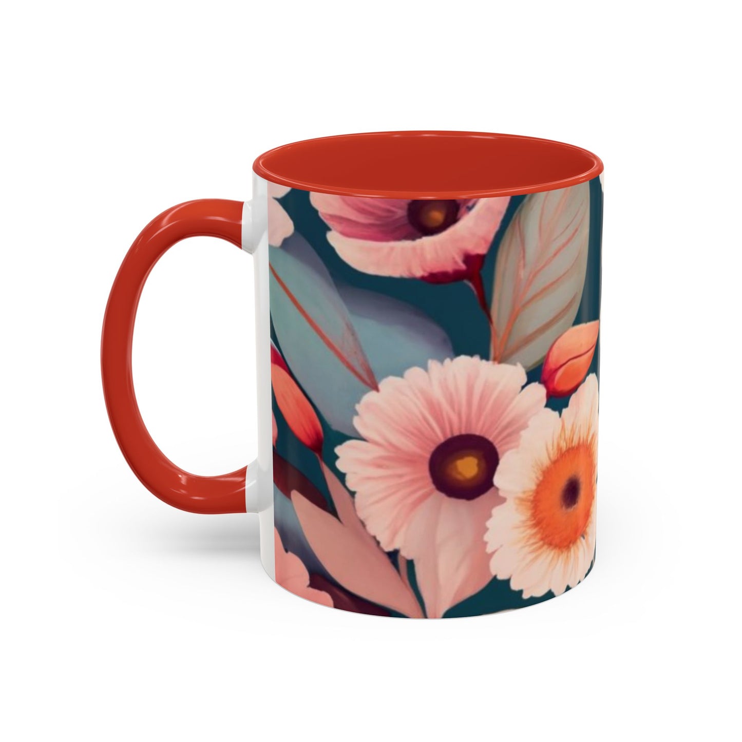 Accent Coffee Mug, 11oz - Hope flowers