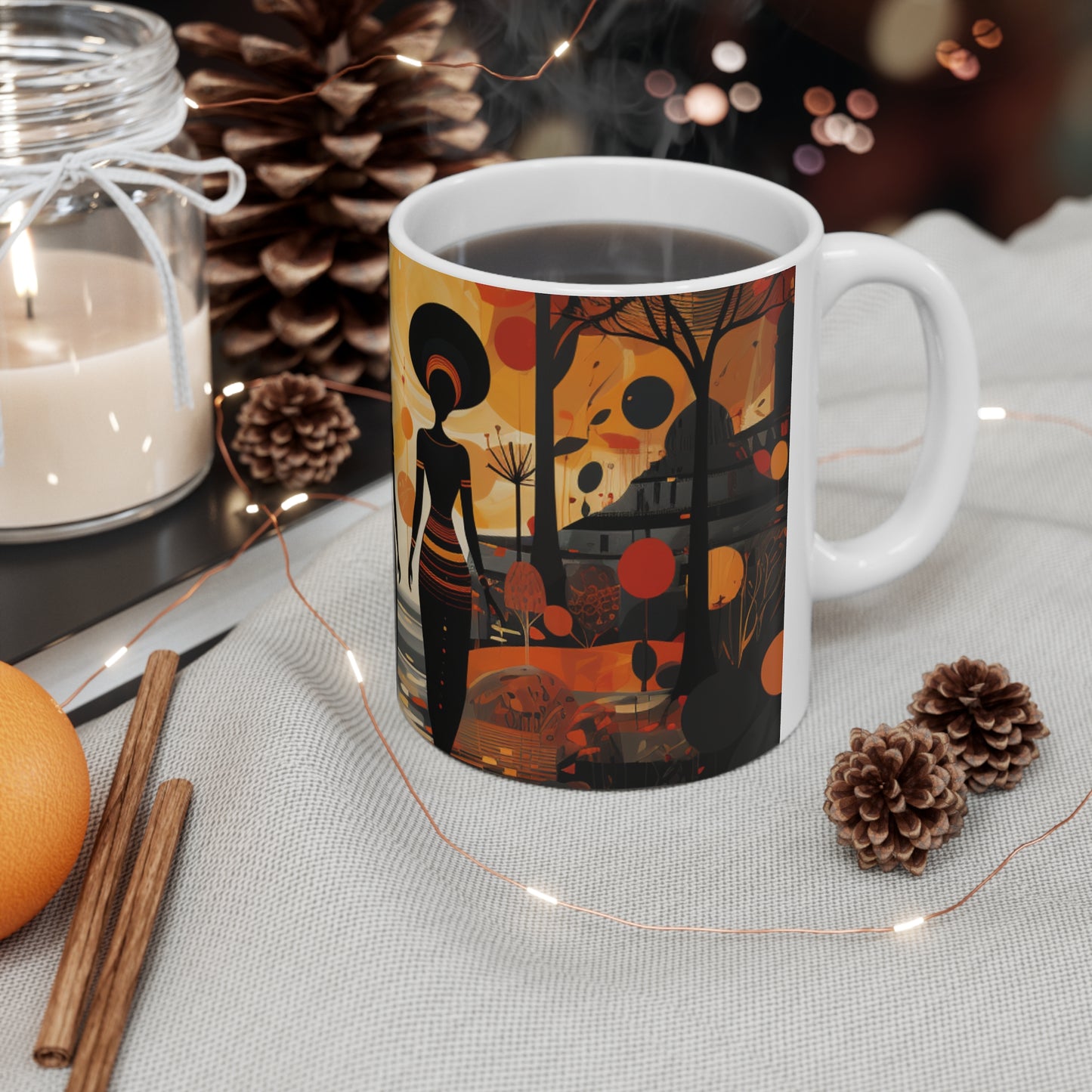 Ceramic Mug 11oz - Izintombi Design