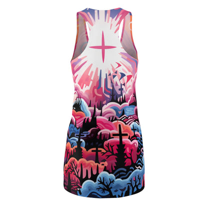 Women's Cut & Sew Racerback Dress (AOP) - Hopeful Design