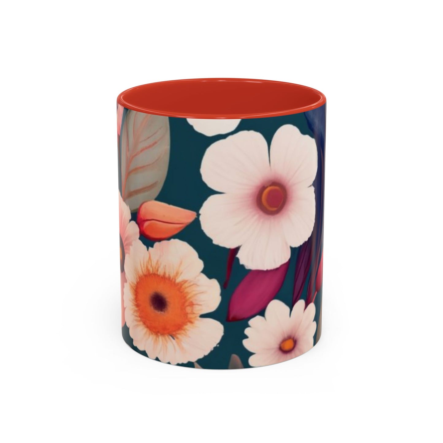 Accent Coffee Mug, 11oz - Hope flowers