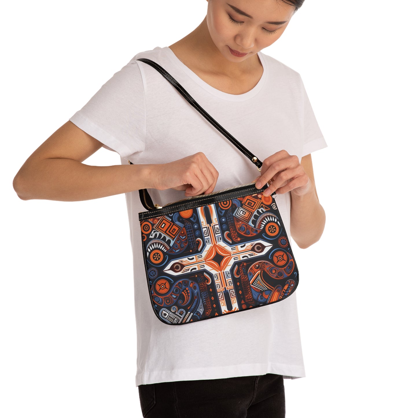 Small Shoulder Bag - "Faith in Mosaic"